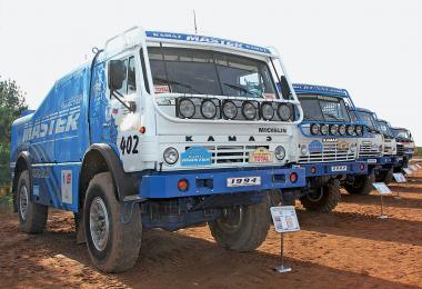 Команда «камаз-мастер» стала первой в гонках грузовиков в ходе ралли «дакар